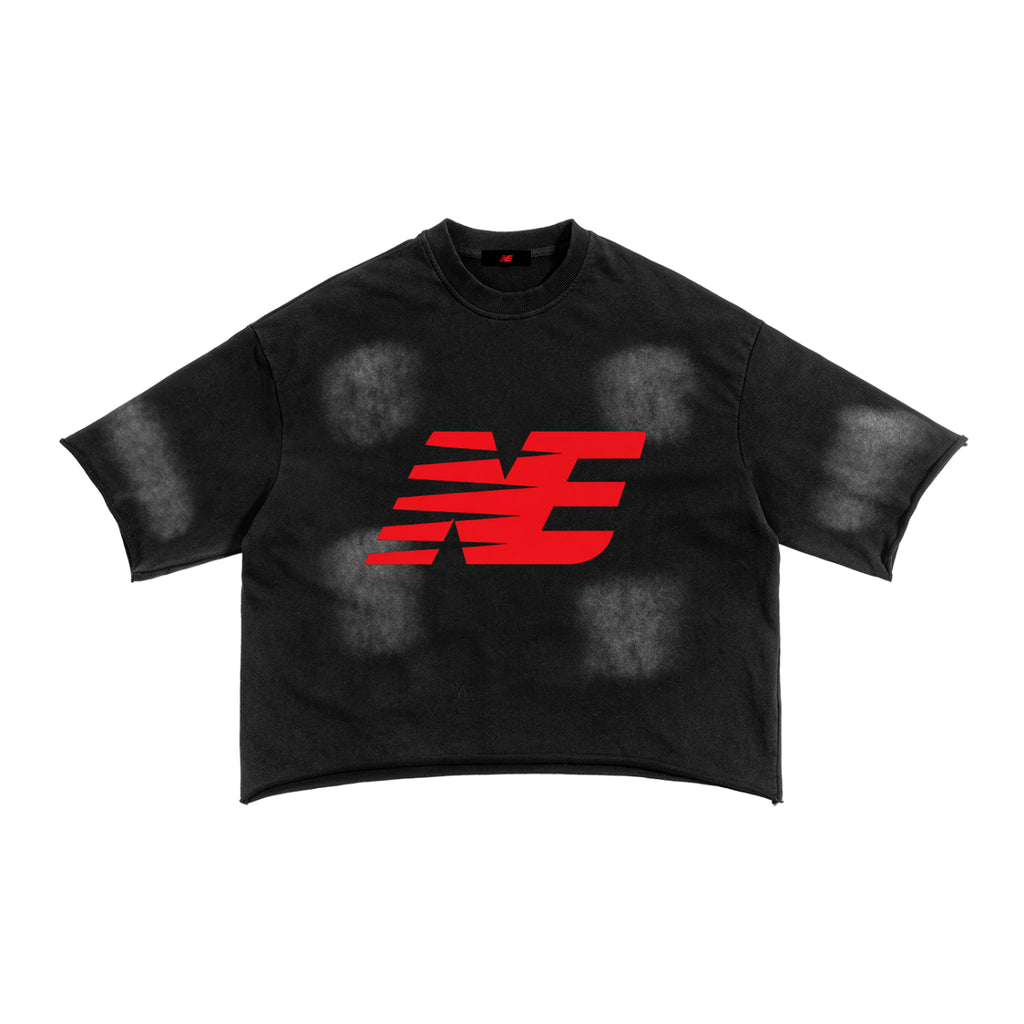 Sunfade French Terry Raw Edge T-Shirt