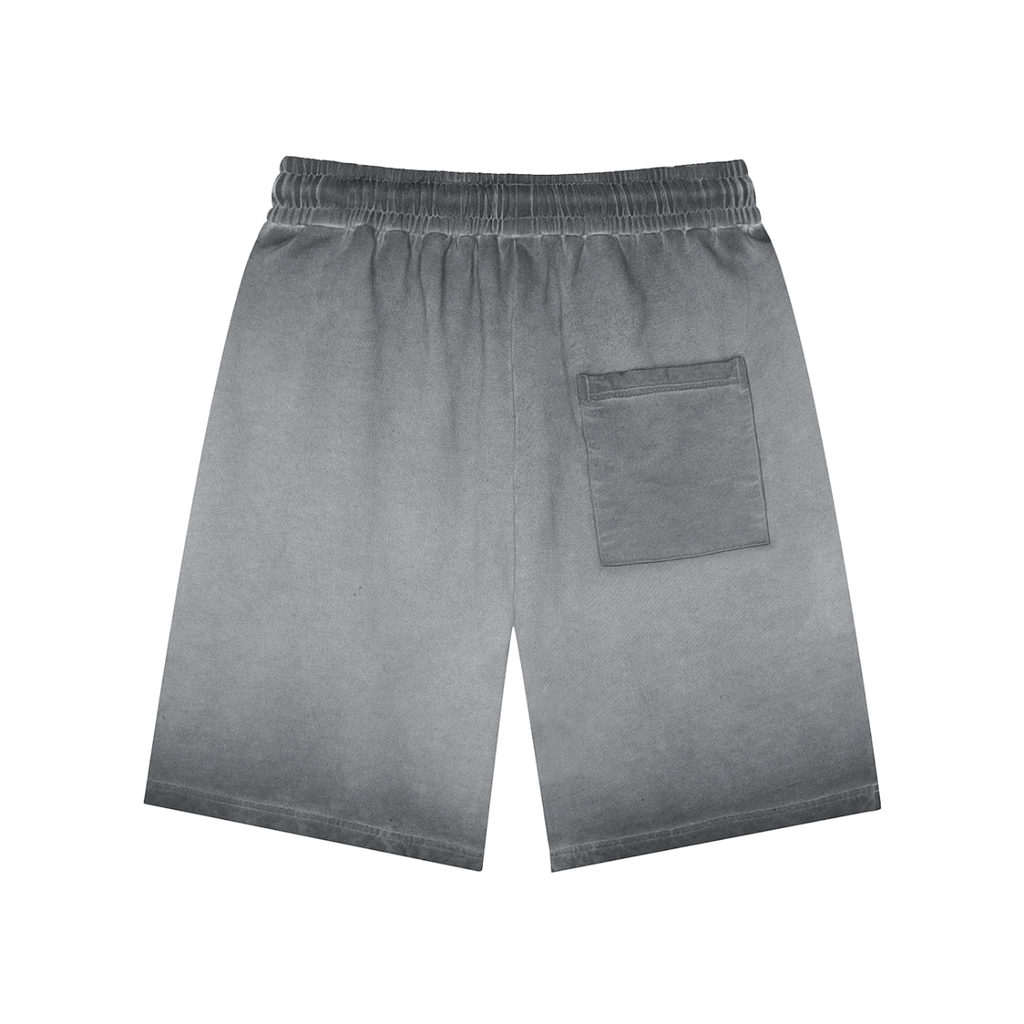 Reversed dye loose Tshirt and short set